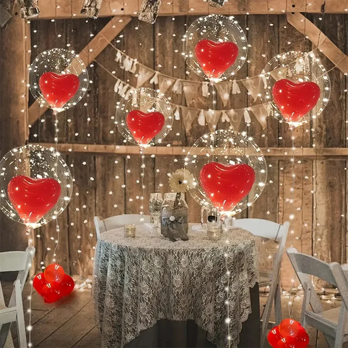 12 sztuk 18-calowych balonów lateksowych Popo Ball Red Love nadaje się do dekoracji wnętrz na Walentynki, wesela i urodziny. — zdjęcie 2