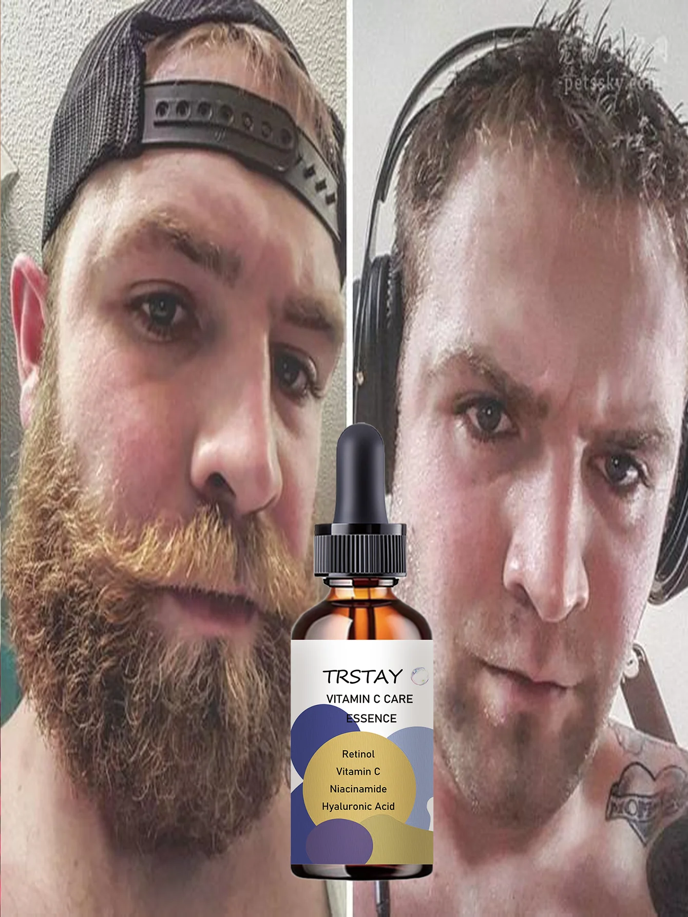 Thick beard smooth essential oil nourishing repairing enhance mature charm gentlemanly texture for men beard care mustache oil g - Image 2