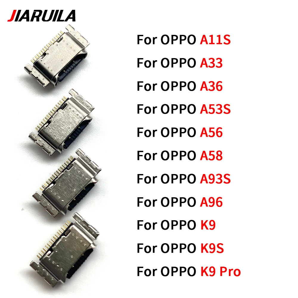 5-30Pcs/bag  Micro USB Jack Charging Socket Charger Port Plug Dock Connector For OPPO A11S A32 A33 A36 A53S A93S A58 A53