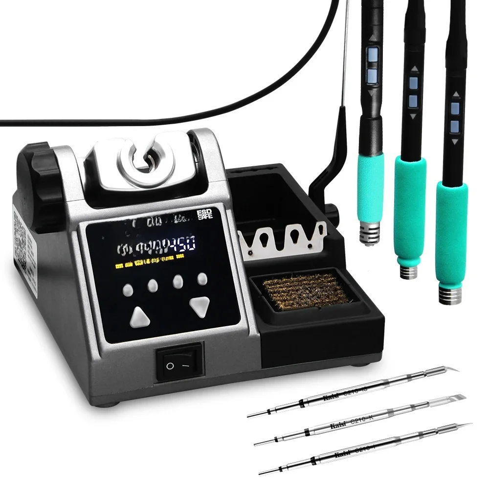 SUGON T21 Soldeerstation Compatibel Originele Soldeerbout Tip 210/245/115 Handvat Controle Temperatuur Lassen Rework Station - afbeelding 2
