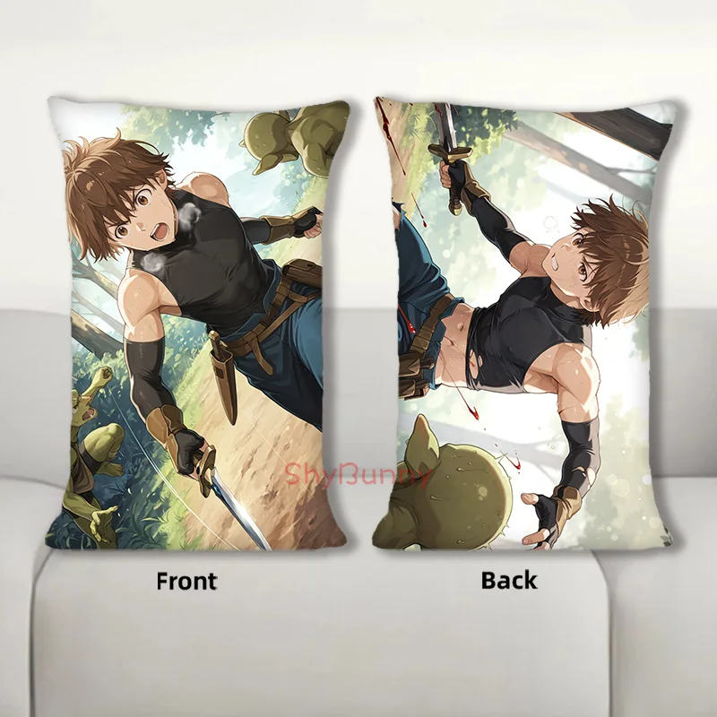 

Dakimakura Anime Haruhiro Grimgar of Fantasy Body Pillow Cover Sofa Cushion Double-side Print Throw Pillow Case 40X60cm
