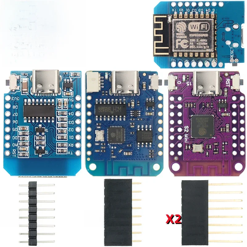 WeMos D1 Mini Pro V3.0 NodeMcu 4MB/16MB bajtów Lua WIFI Internet rzeczy pokładzie rozwoju ESP8266 CH340G Nodemcu V2 — zdjęcie 2