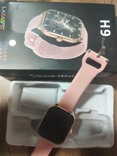 LAXASFIT New H9 Promax Smart Watch Dial to Answer Calls Calorie Tracking Heart Rate Oximetry Monitoring Bluetooth Smartwatch photo review