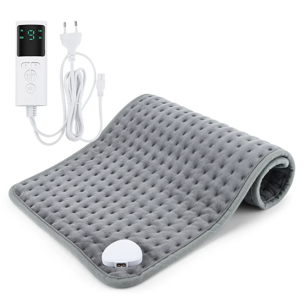 58*29 Cm Elektrische Verwarming Pad Verwarming Deken Met Thermostaat Hot Pad Voor Menstruatie Krampen Taille Rugpijn Relief winter Heater - afbeelding 2
