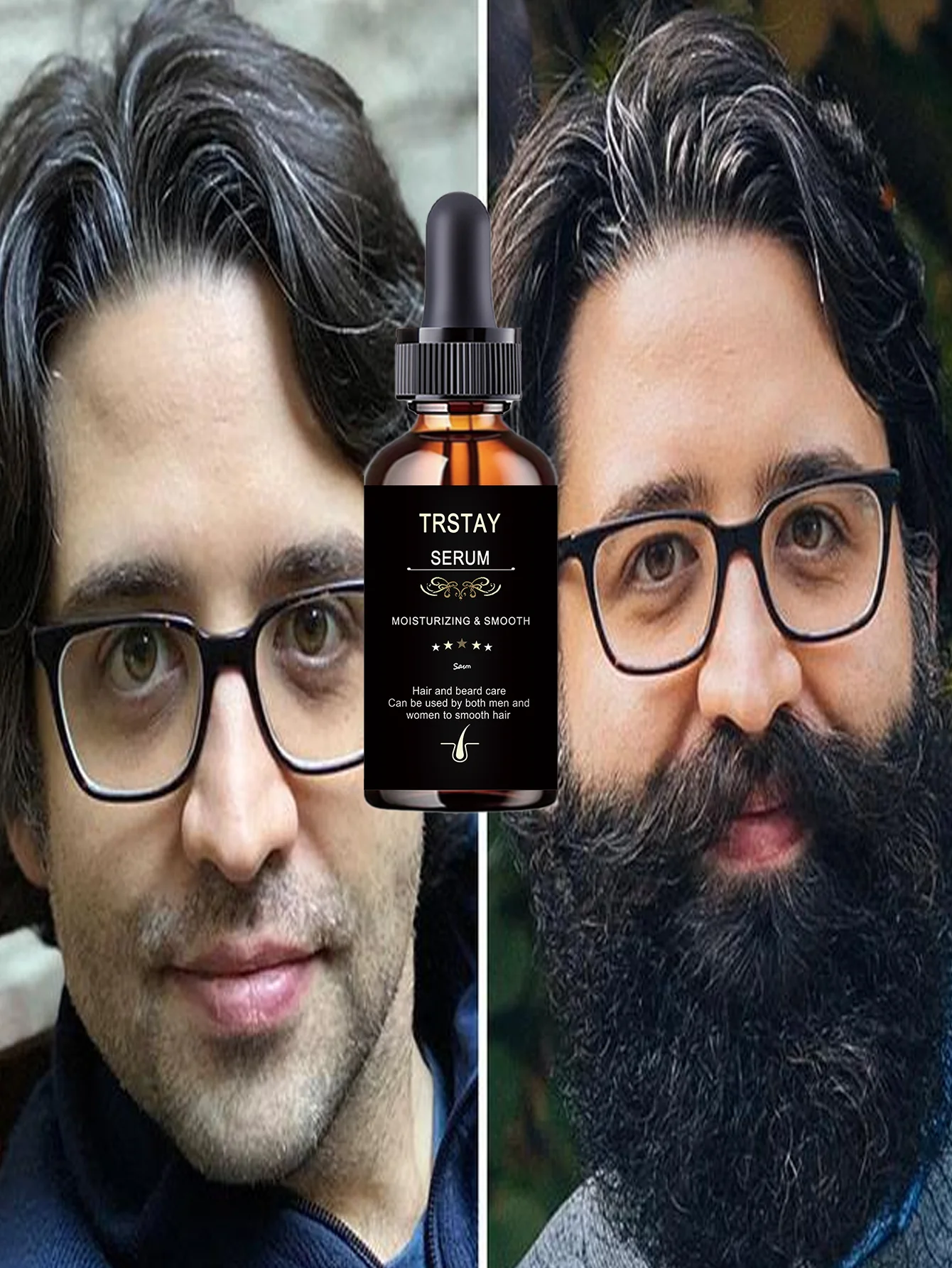 Beard Knot Terminator Oil Powerful Smooth Care Instantly Transforms Messy Hair Into Comfortable Fit Nourishes Strong Beard Growt