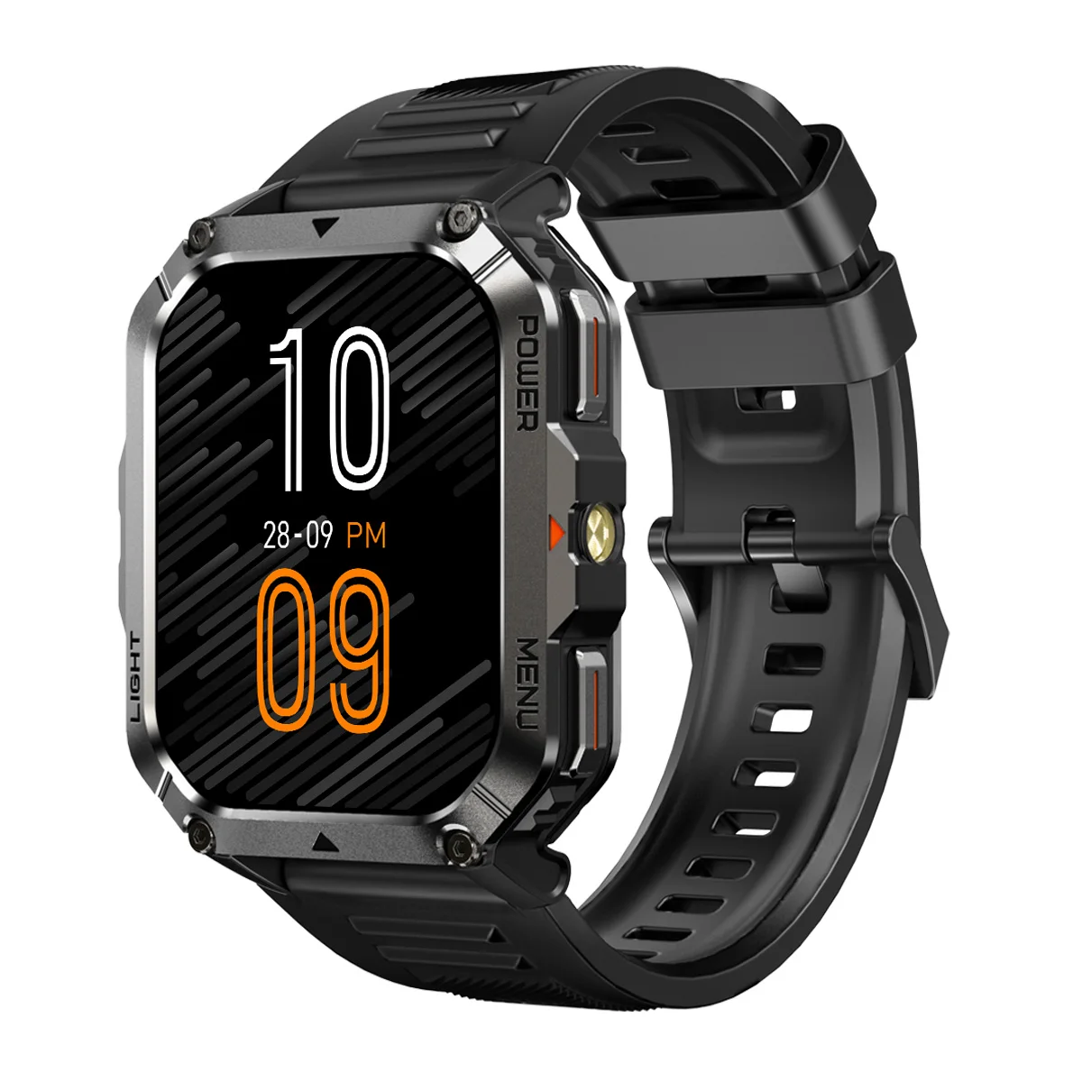Reloj Inteligente Resistente Blackview W70 PRO con GPS, Asistente de IA, Llamadas Bluetooth, Reloj Deportivo con Linterna LED para Deportes