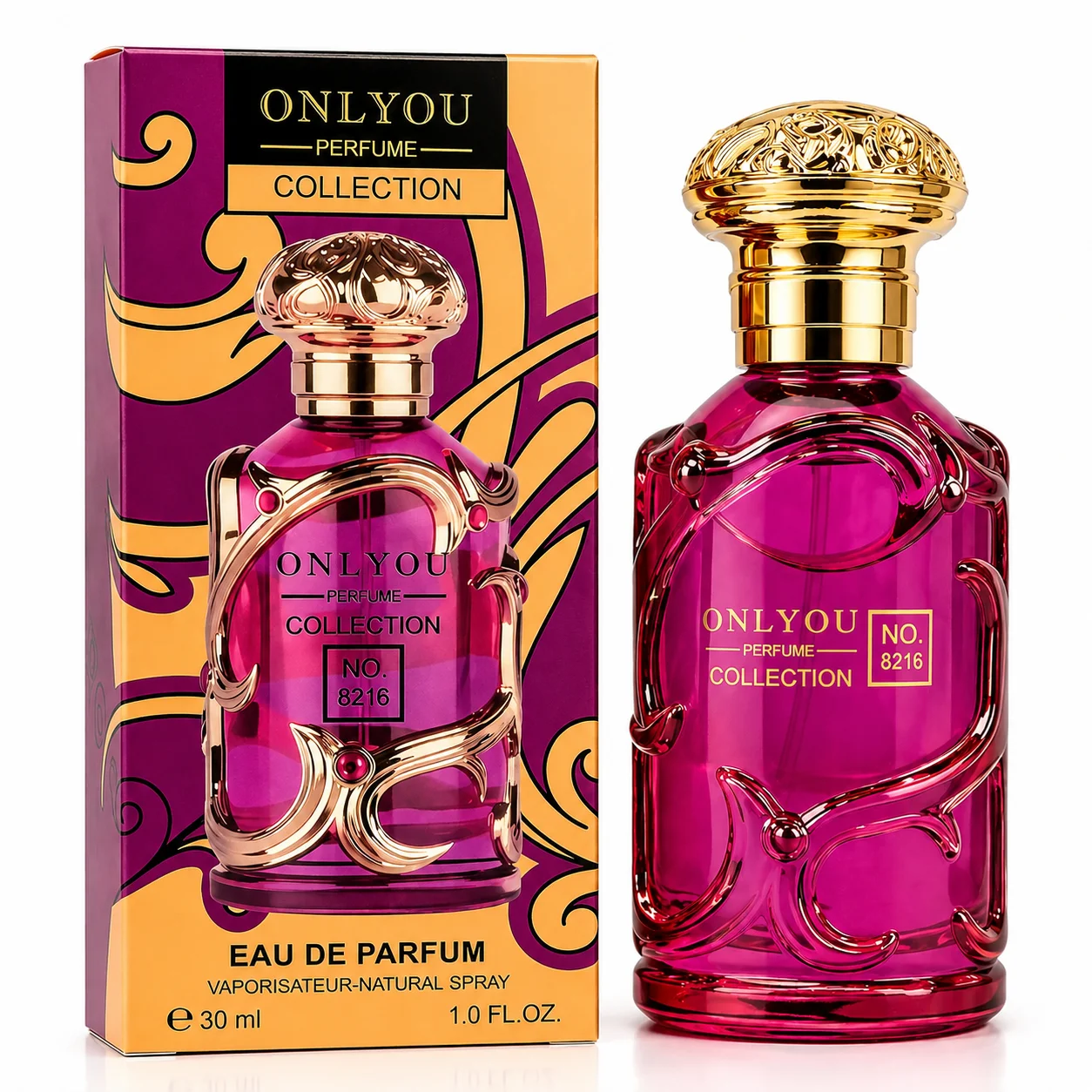 ONLY YOU perfume de mujer en agua No. 8216 30ML fragancia elegante y duradera para mujeres