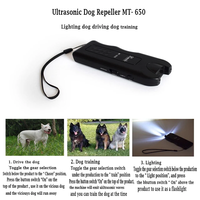 MT 650 Reinforced Dog Ultrasonic Repeller Dog Repeller Electronic Dog Repeller AliExpress