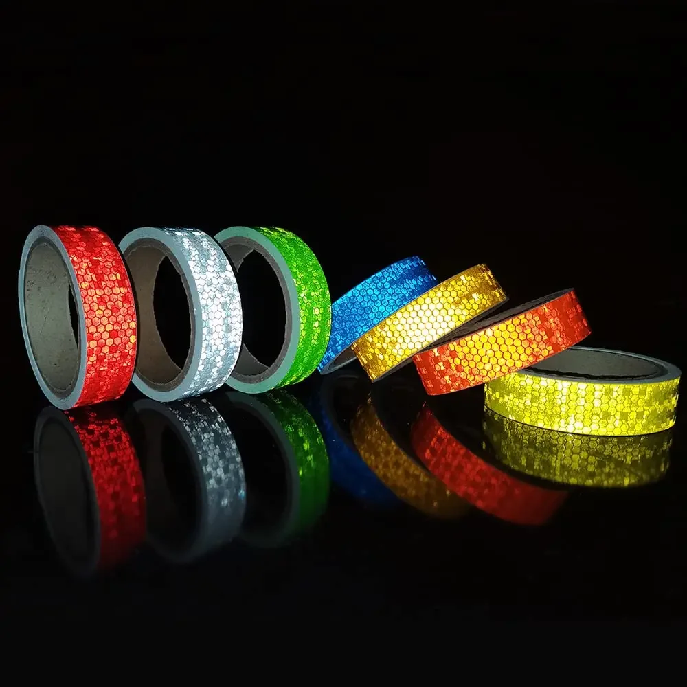 AliExpress Satop Cinta 1''*33FT Bicycle Wheel Reflect Fluorescent MTB Bike Reflective Sticker Strip Tape For Cycling