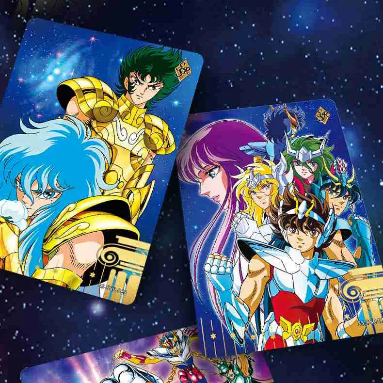 Original KAYOU Saint Seiya Comic Version Saint Cloth Awakening Collection Cards Limited Edition Collector's Box