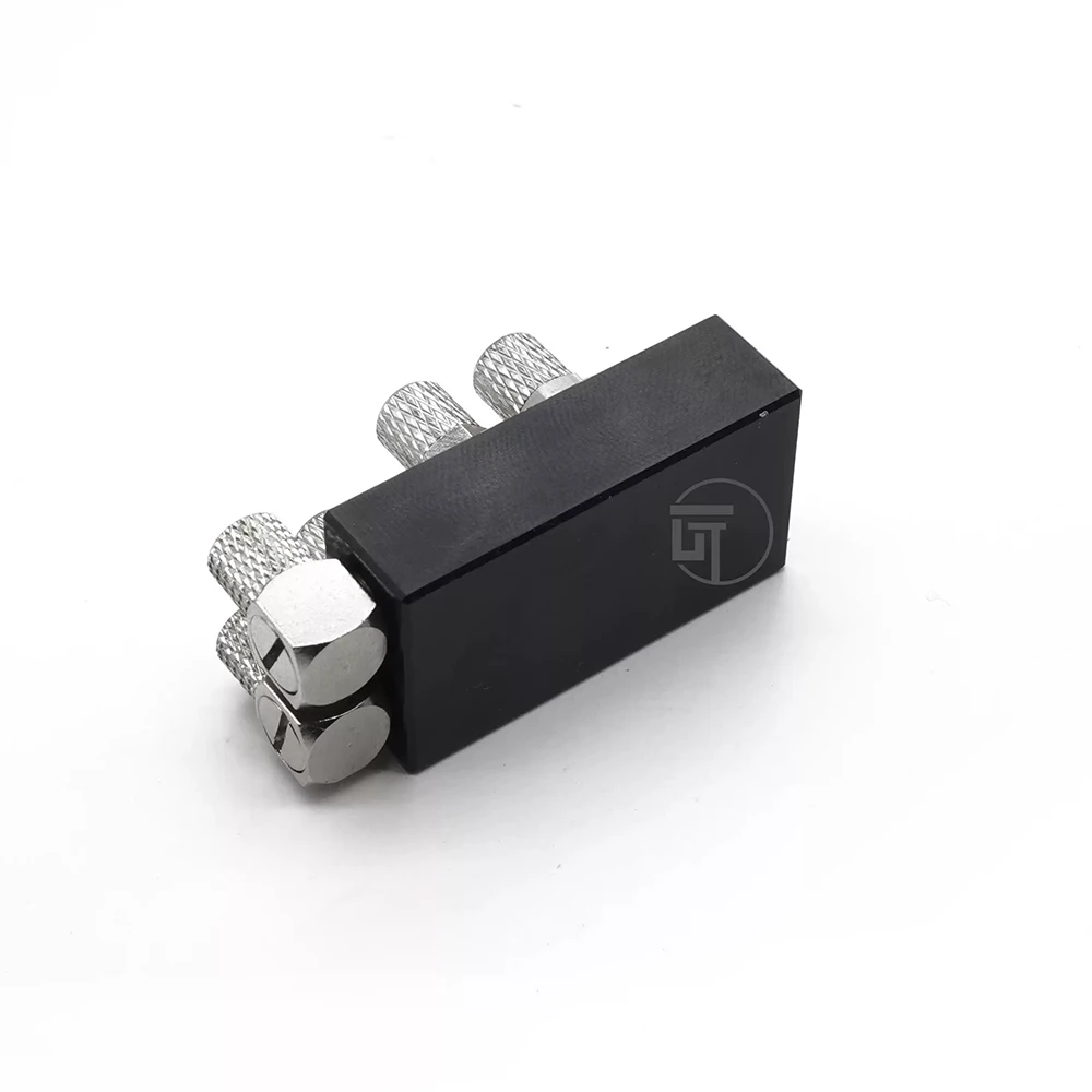 CUT Model Oil Circuit Distributor For Boom Oil Block For DIY Use Oil Block 2 In 4 Out Oil Block