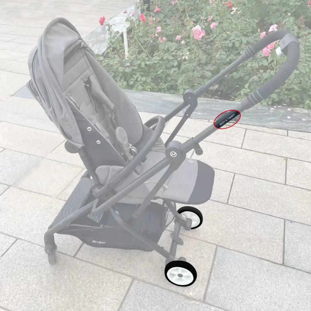 Buggy Tire Compatible Cybex Eezy S /Twist Buggy Rear Wheel Tubeless PU Tyre Cover Durable Direct Replacement Baby Accessories
