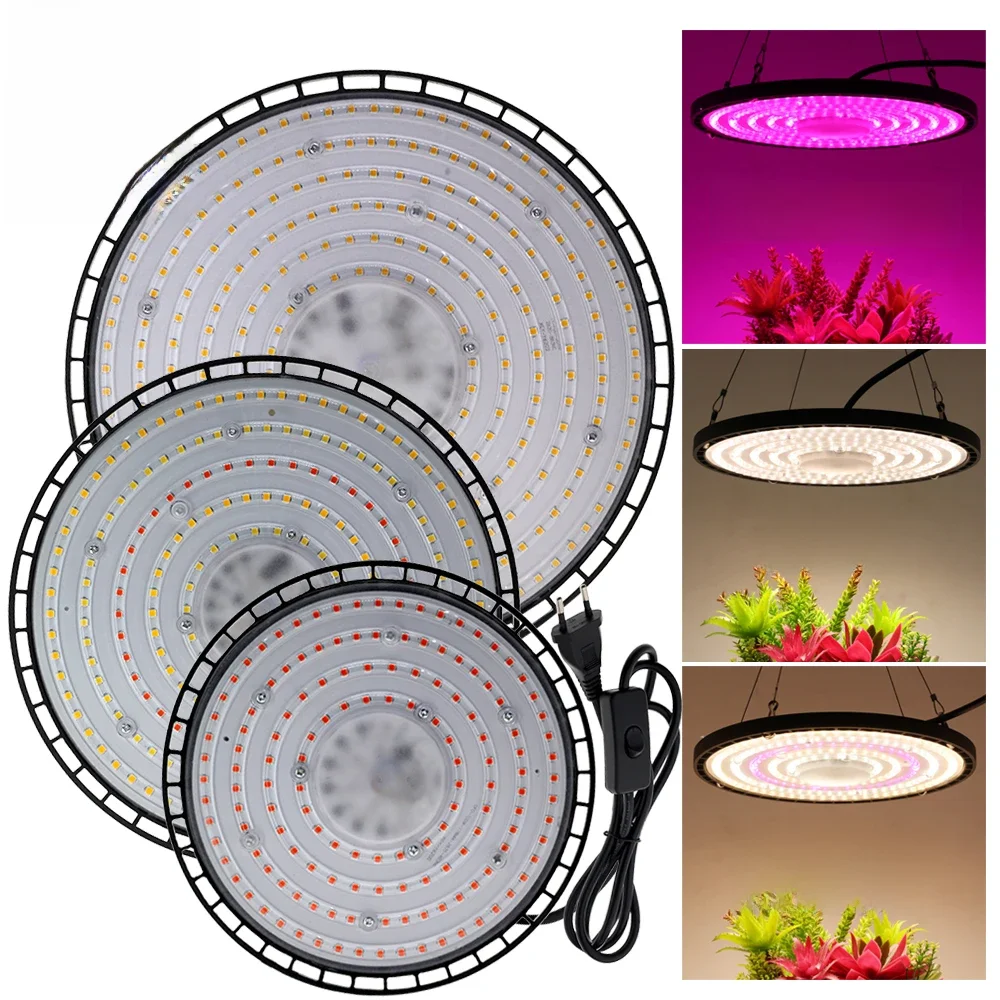 LED élèvent la lumière spectre complet 380-780nm imité lumière du soleil plante lumière de croissance pour les fleurs hydroponiques semis succulentes.