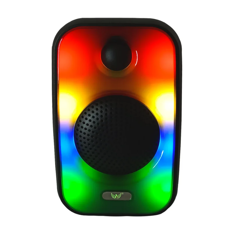 SKYTUR Mini Caixa de som Portátil Amplificada Puro LED RGB Som Potente USB TF Recarregável - Envio Rápido para todo o Brasil
