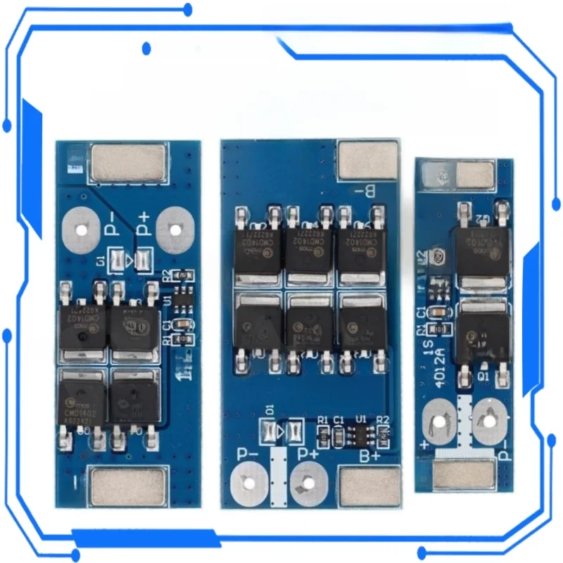 BMS 1S 12A 16A 24A 3.7V LiFePO4 Lithium Battery Protection Board 18650 4.2V Napięcie ładowania / zapobieganie zwarciom / przeładowaniom — zdjęcie 2
