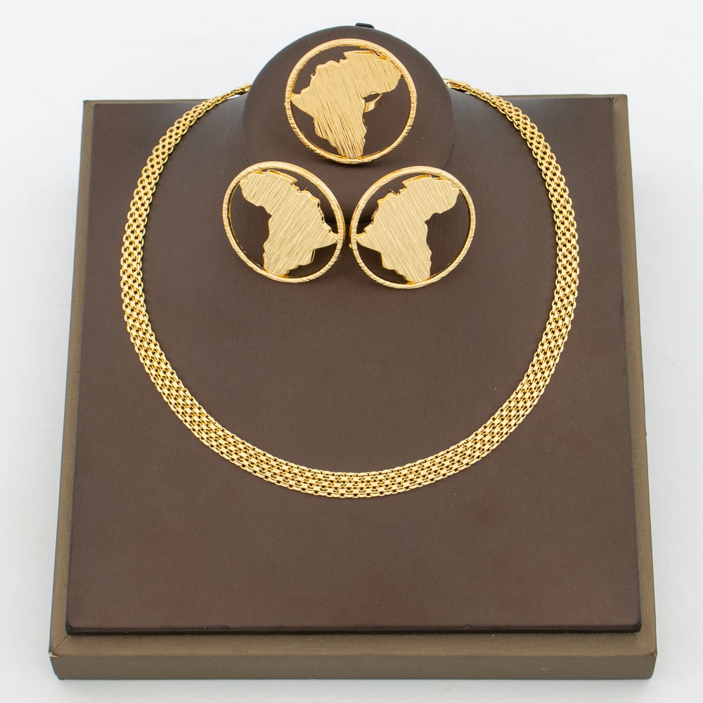 YM Brasilia Jewelry Set Gold 5