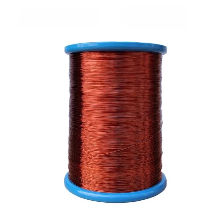 1000g/rolka Drut emaliowany QZY-2/180, wysokotemperaturowy drut miedziany emaliowany, 0.41 0.51 0.6 0.7 0.8 1.0 1.4mm QZY180 — zdjęcie 2