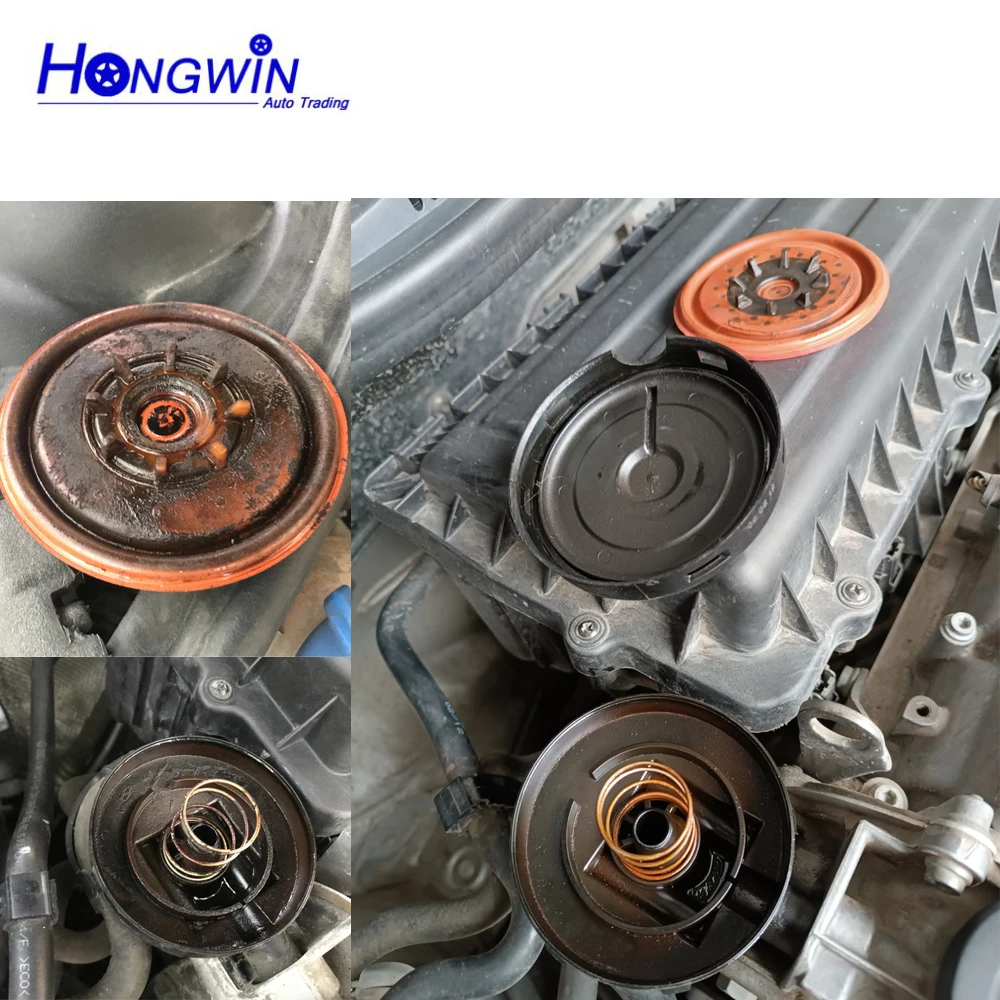 Crankcase Oil Separator Valve Membrane 03C103201K For Volkswagen Polo Jetta Seat Ibiza Skoda Audi 1.4 1.6 03C103201D 03C103201E