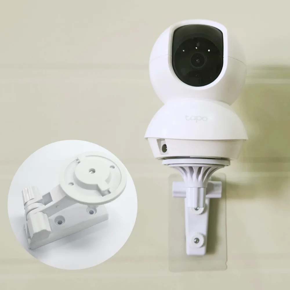 [SENT TO Korea] TIPPI Links Home Cam Crucker Wall-shaped Home Camera Bracket Non-Tapo Sticker CCTV Tapo C210 C200 C225 TC70 TC71 compatible penka PE204 Xiaomi