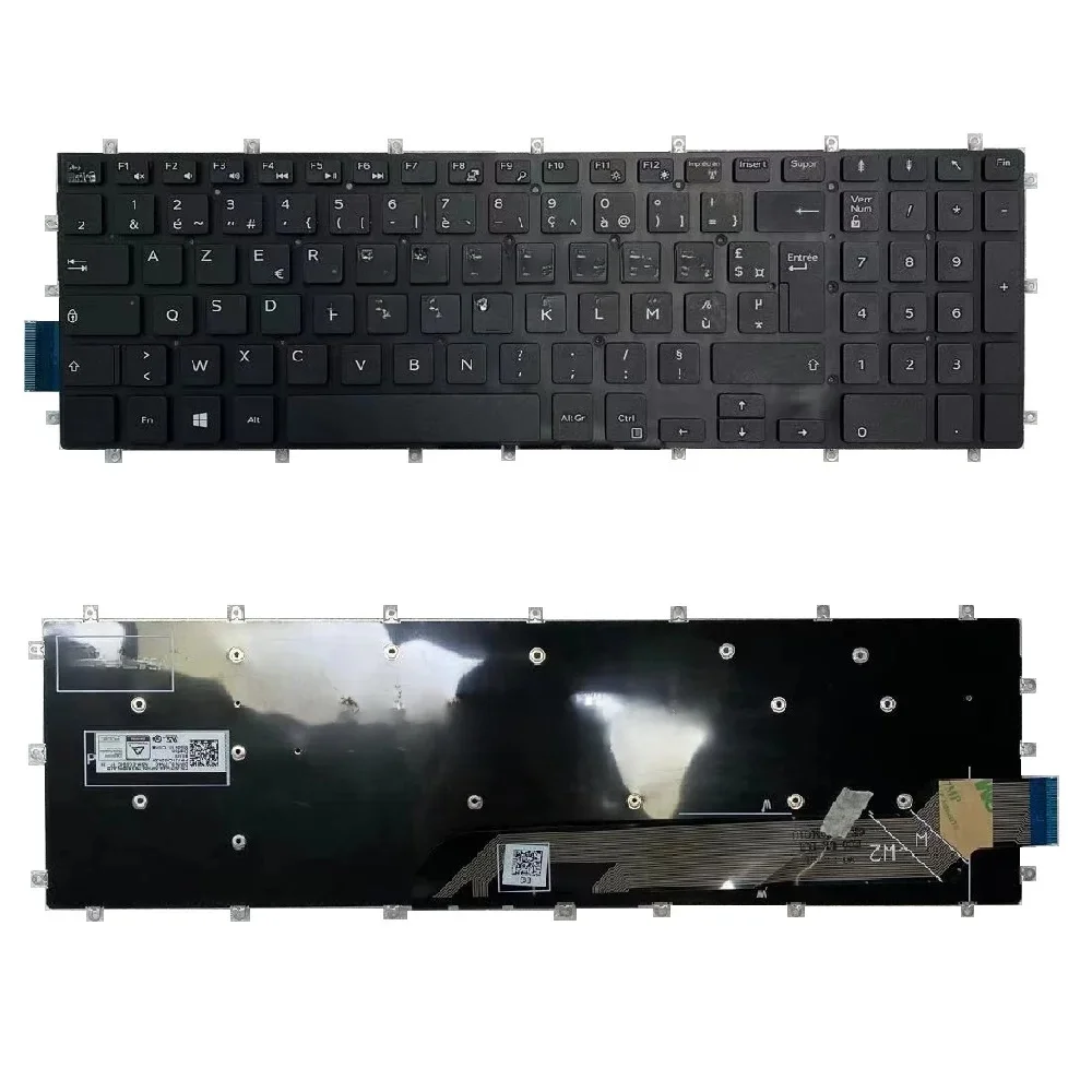 AZERTY français pour Dell Inspiron 15 5565 5567 7566 7567 5765 5767 7786 5570 5575 7773 7778 7779 5775 5770 7577 FR clavier d'ordinateur portable