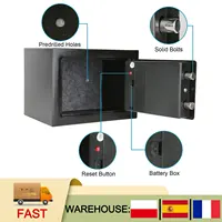 Home Hidden Wall Safe Box Electronic Keypad Lock With Backup Key Anti-Theft Small Security Safe Documents Jewelry Storage