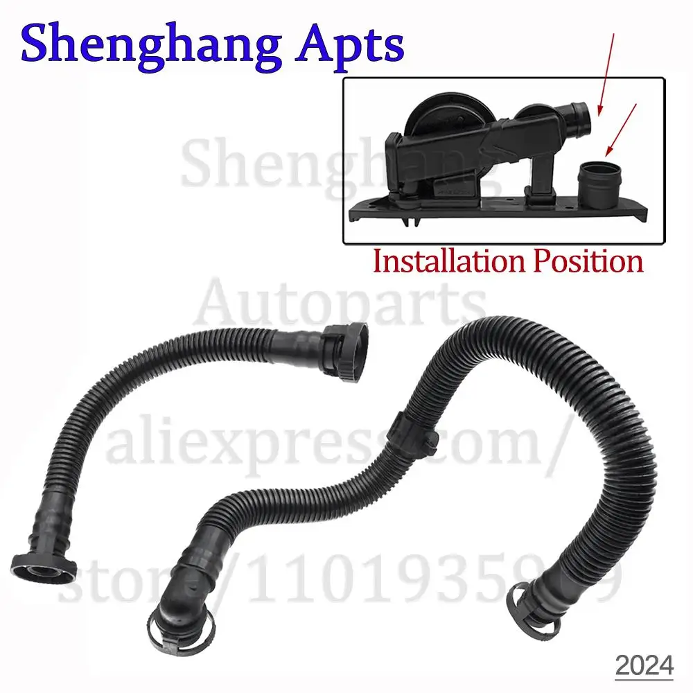 

Crankcase Breather Vent Hose 06F103235,06F103221E For Audi A1,A3,S3,A4 B7,A6,TT,VW Eos,Golf,Jetta,Passat B6,Polo,Scirocco 2.0T