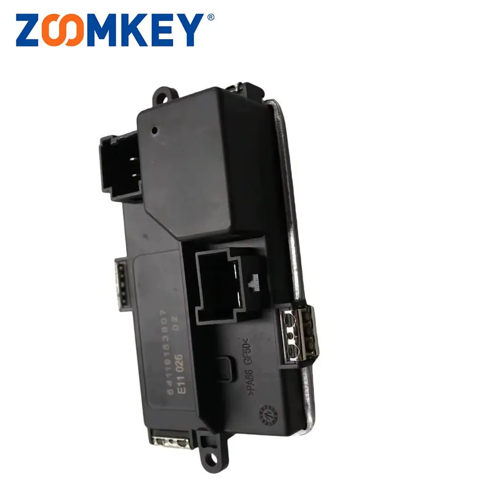 ZOOMKEY Heater Blower Motor Resistor Fit For BMW 528i xDrive 12-16 535i xDrive 11-16 64119226780 64119355981 64119311938