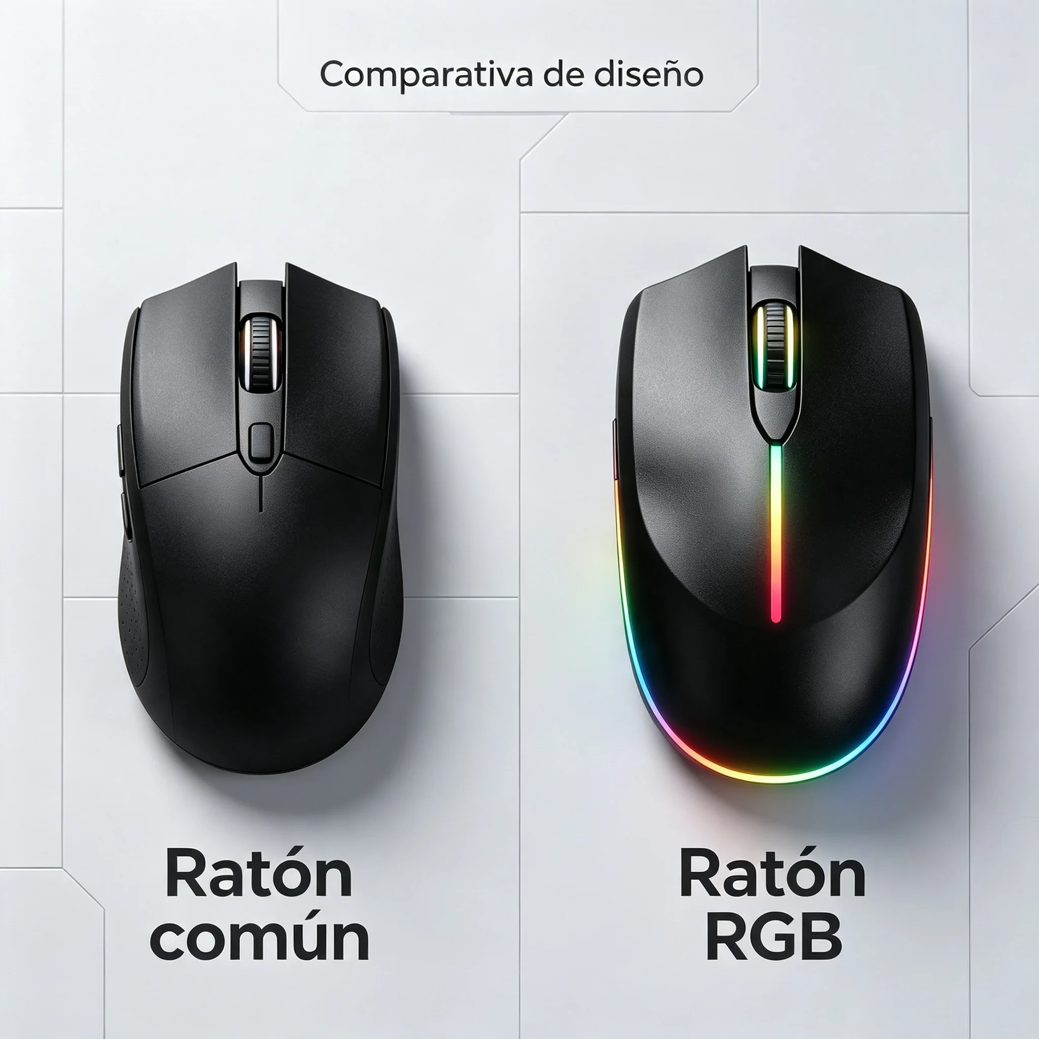 Ratón Óptico Vertical Ergonómico Inalámbrico con Iluminación RGB, Reduce la Fatiga de Muñeca, Ideal para Gaming y Trabajo en Oficina, Compatible con PC y Portátil, Excelente Opción de Regalo