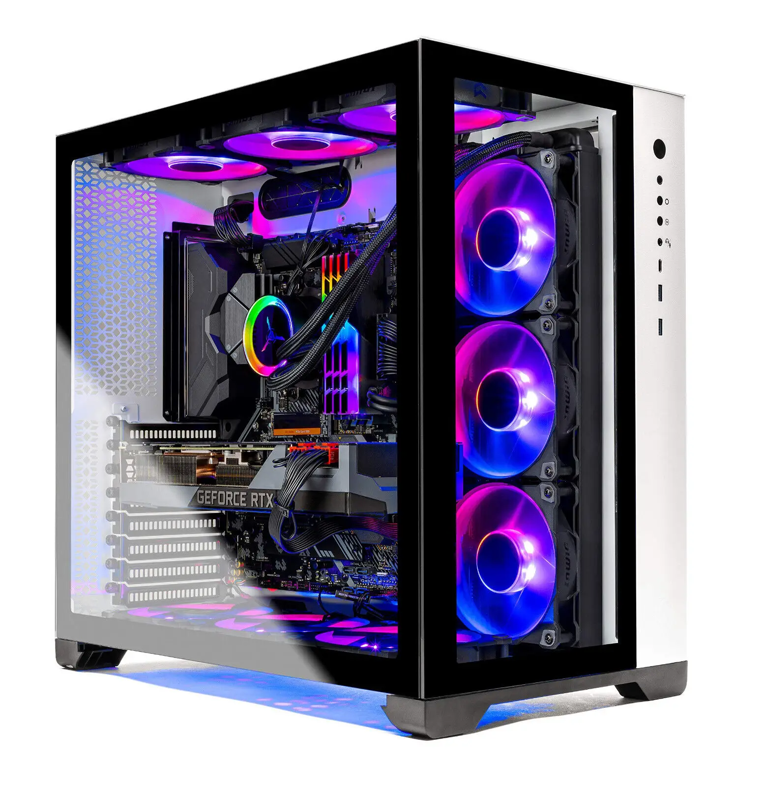 كمبيوتر مكتبي للألعاب أصلي, AMD 9, 3900X, GHz, RTX, 24GB, 32GB, MHz, RGB m1, Gen4