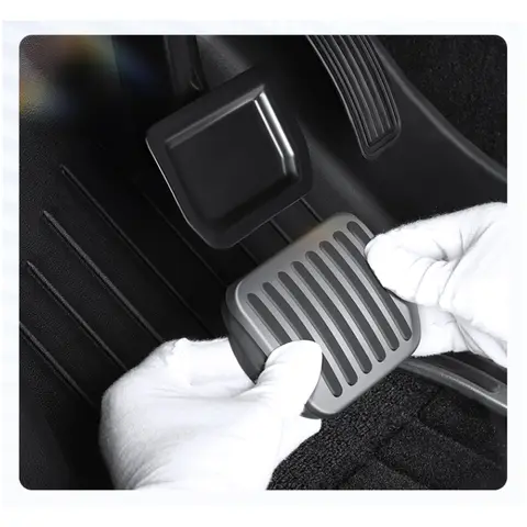 Car Stainless Steel Pedal for Volkswagen VW Caddy Maxi SB MK4 2020~2024 2021 Non-slip Fuel Brake Footrest Pad Cover Accessories 6 best sales vw caddy 2021 - №3