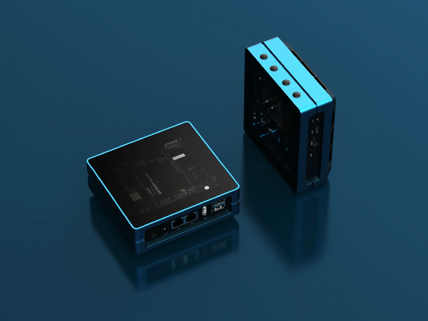 Penutup Casing Perekomputer Casing Raspberry Pi untuk SBC Populer ODYSSEY -X86J4105, Raspberry Pi, BeagleBone, Jetson Nano/Xavier NX