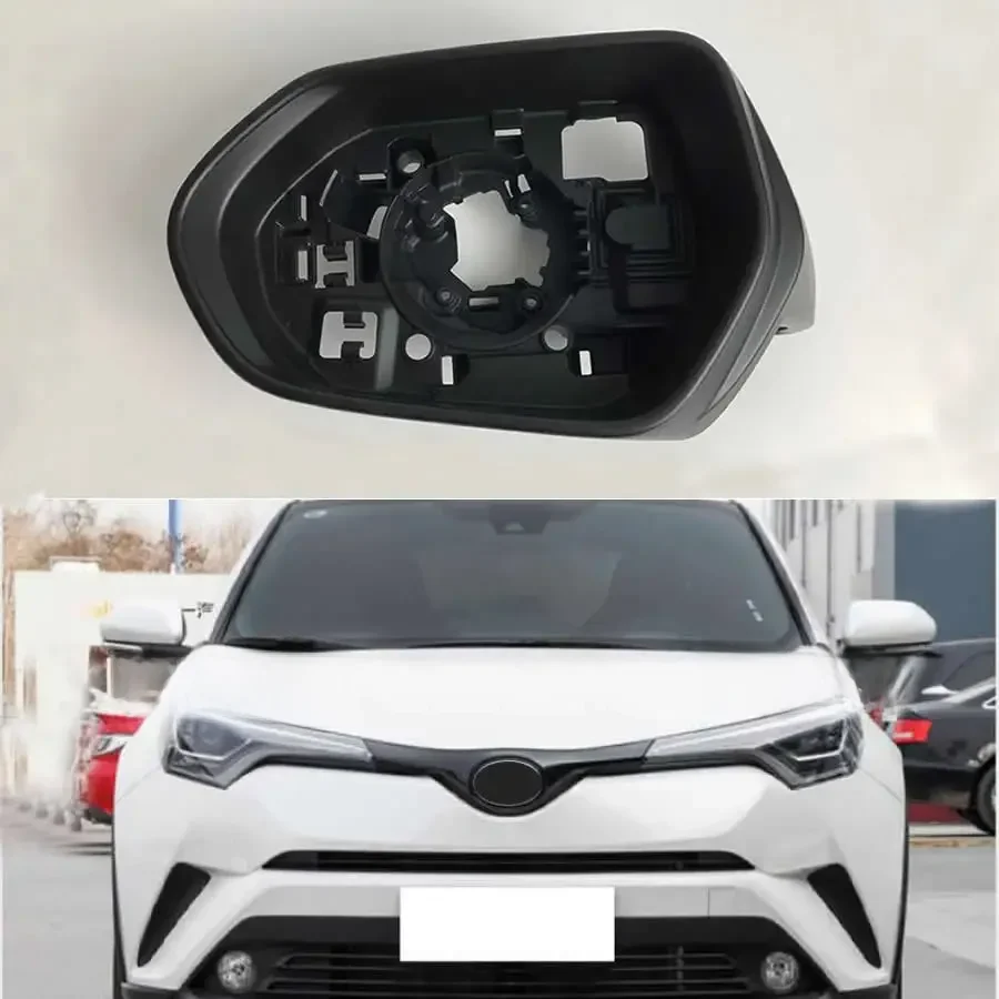 Do Toyota Izoa CHR 2018 2019 2020 2021 2022 Akcesoria samochodowe Zewnętrzne lusterko wsteczne Rama Lusterka boczne Pokrywa Pokrywa Powłoka — zdjęcie 2