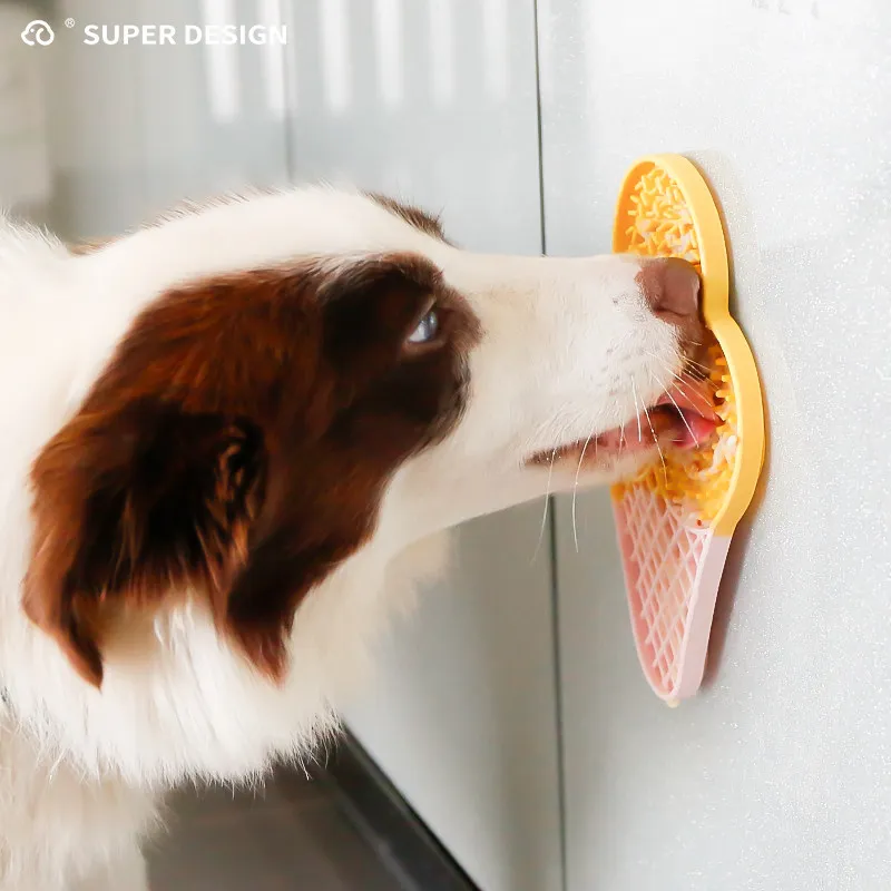

SUPERDESIGN Lick Mat for Dogs,Grape-Shaped Dog Lick Mat with Suction Cups,Slow Feeder Licking Pad for Anxiety Relief and Boredom