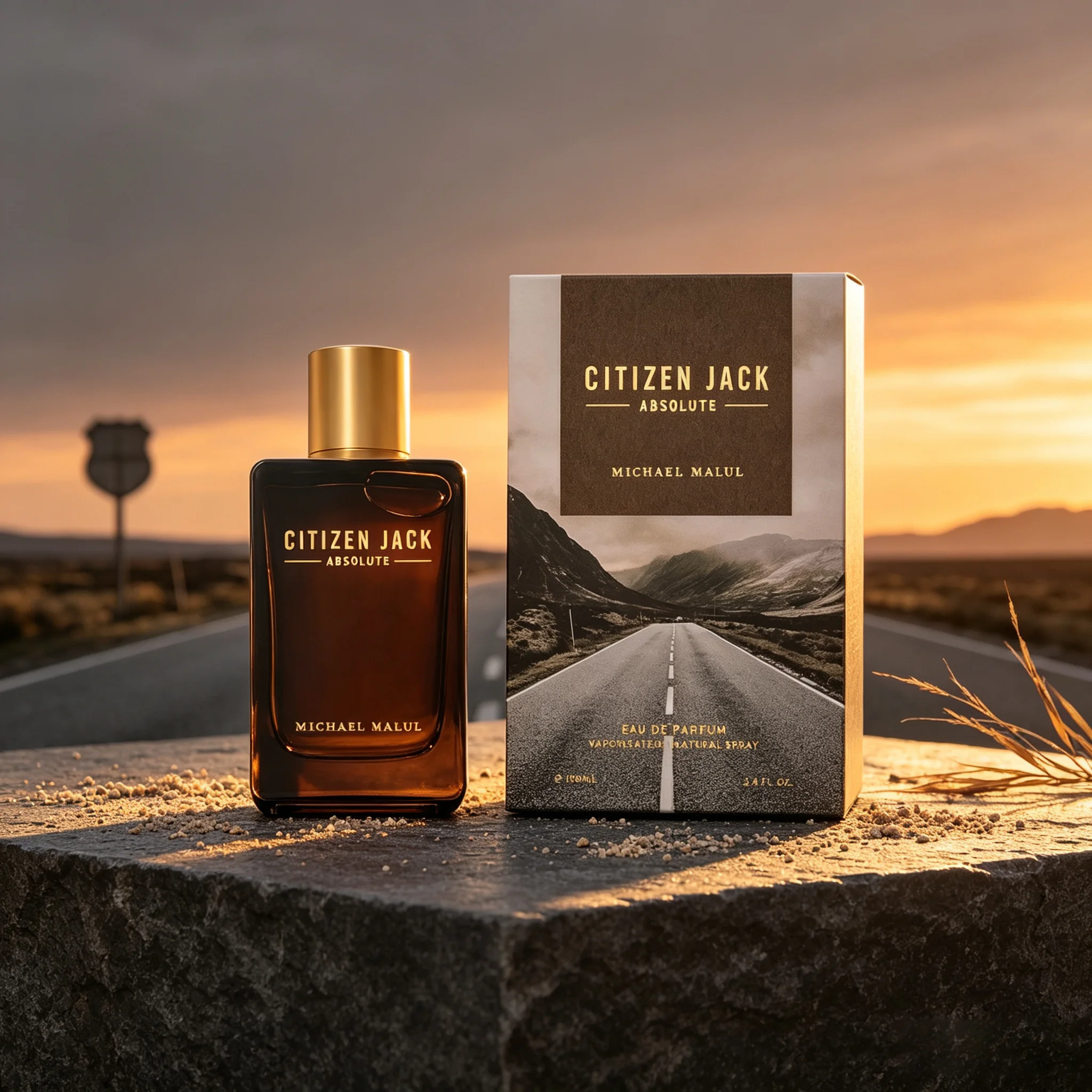 Fragrance Perfume For Man - Michael Malul Citizen Jack Absolute Eau
