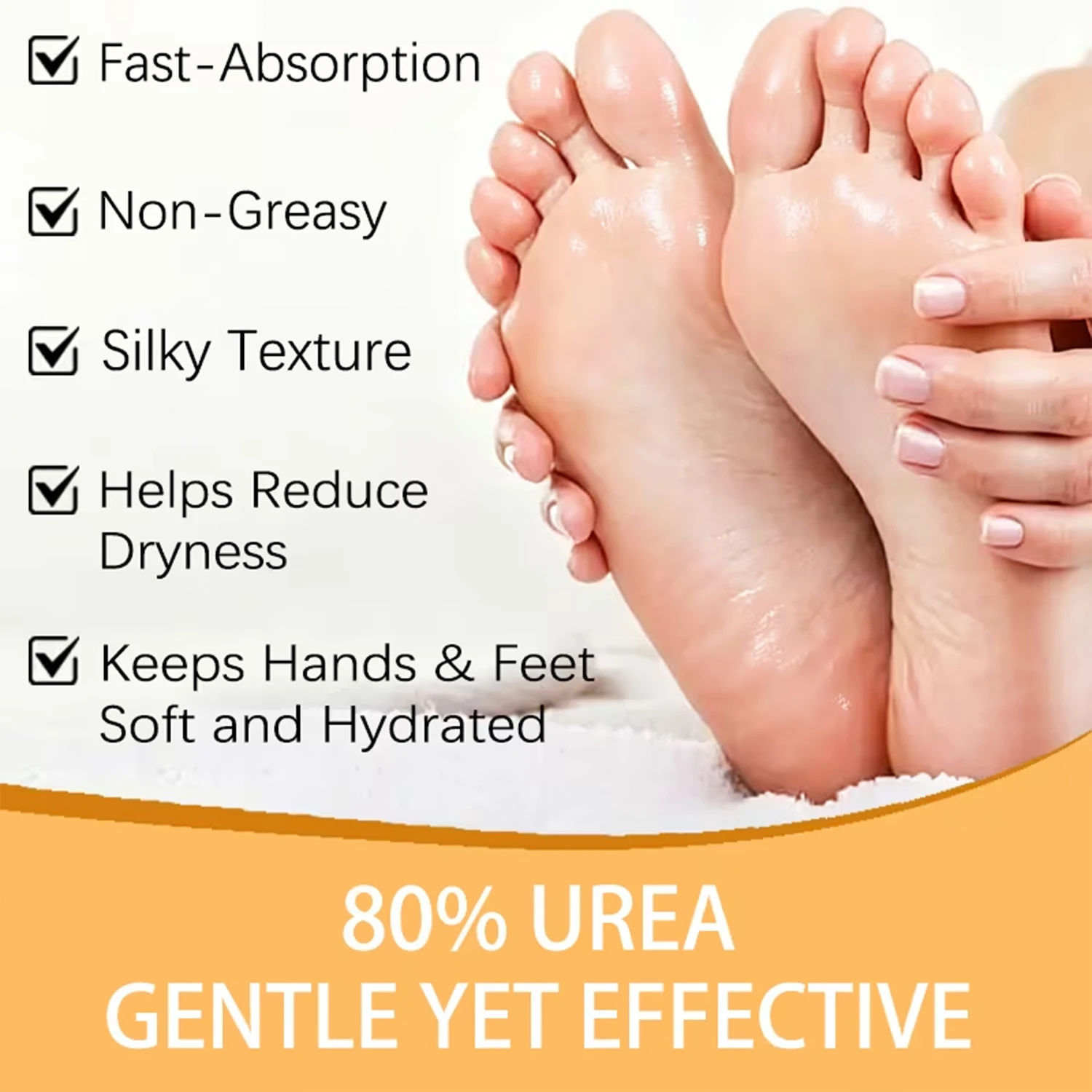 Water Ice Levin 80% Urea Hand- - Urea Foot Cream recensie en prijs