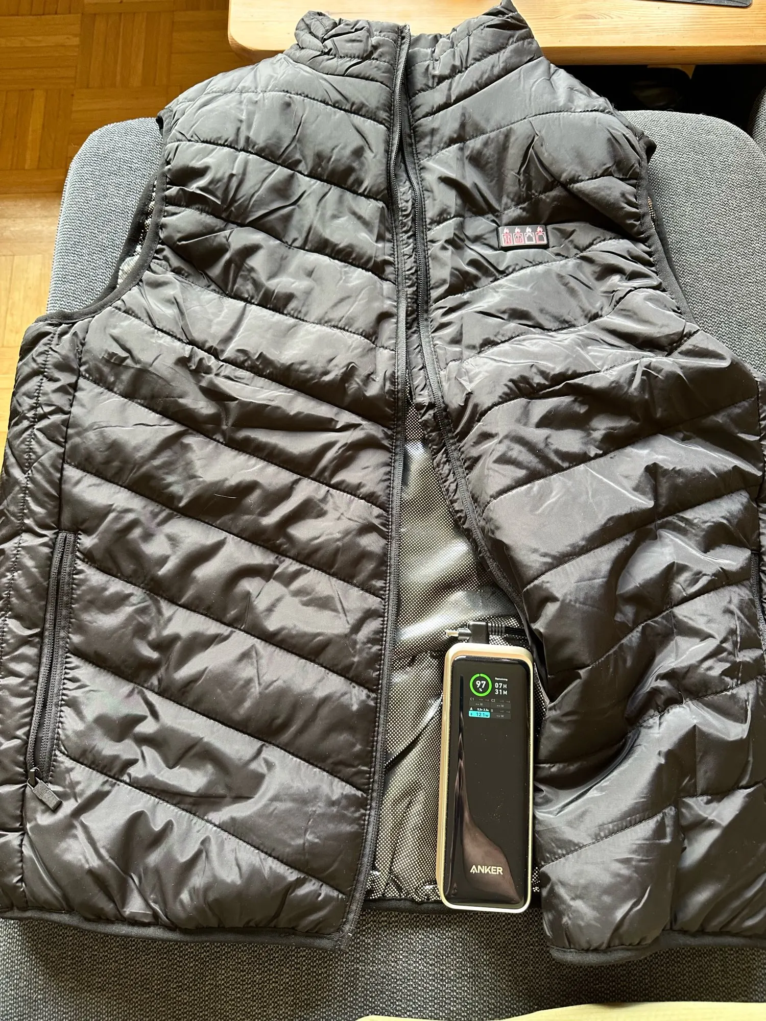 21 Heated Vest Zones Electric Heated Jackets Men Women Sportswear Heated Coat Graphene Heat Coat USB Heating Jacket For Camping photo review