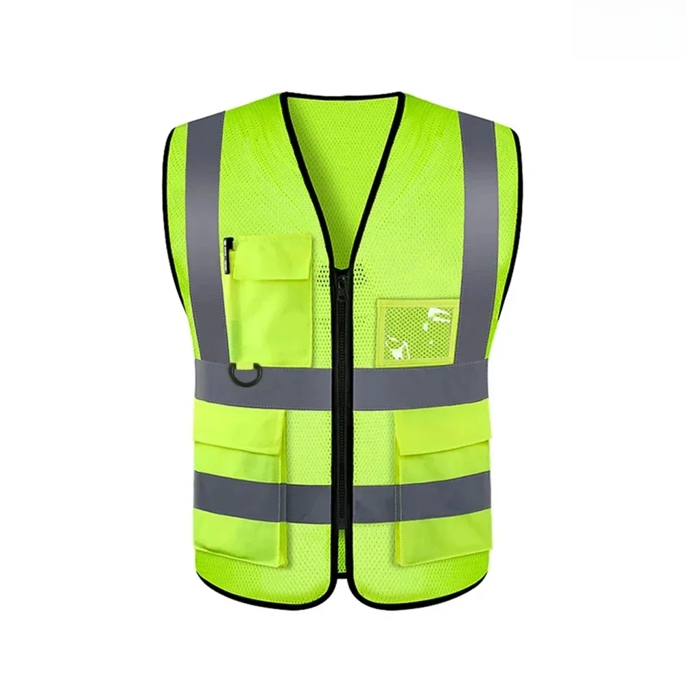 AliExpress NONE Adjustable Safety High Reflective Visibility Vest Reflective Security Vests Traffic Night Outdoor For Running Cycling Sports