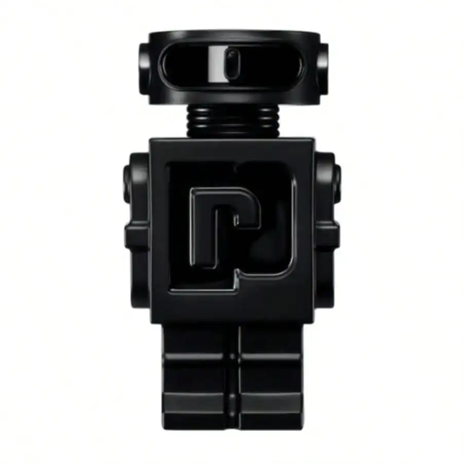 Paco Rabanne Phantom Parfum Men's Perfume 100ml, Aromatic Fragrance for Men, All-black Robotic Glass Bottle, Dark Men's Perfume—perfect for Personal Use Or as a Gift