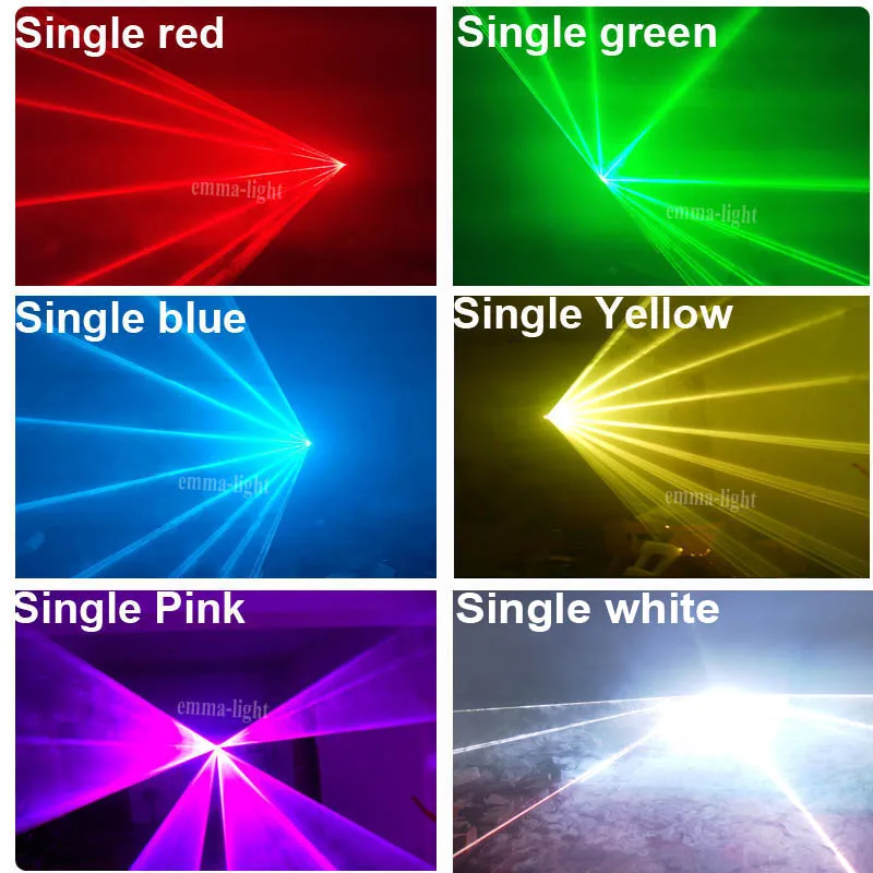 Imagem -05 - Stage Laser Light 5000mw Rgb Beam Scanning Linha Projetor Disco Bar Luz Family Holiday Party dj