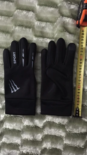 Gloves Men Cycling Bike Women Thermal Fleece Cold Wind Waterproof TouchScreen Bicycle Warm Outdoor Running Skiing Mitten photo review