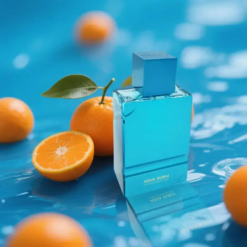 

Amber Oud Aqua Dubai Eau De Parfum 60ml for Women Men Fresh Fruity Aquatic Scent Bergamot Green Mandarin Opening Melon Pineapple Amber Heart Musk Vanilla Base Gift for Him Her Daily Casual