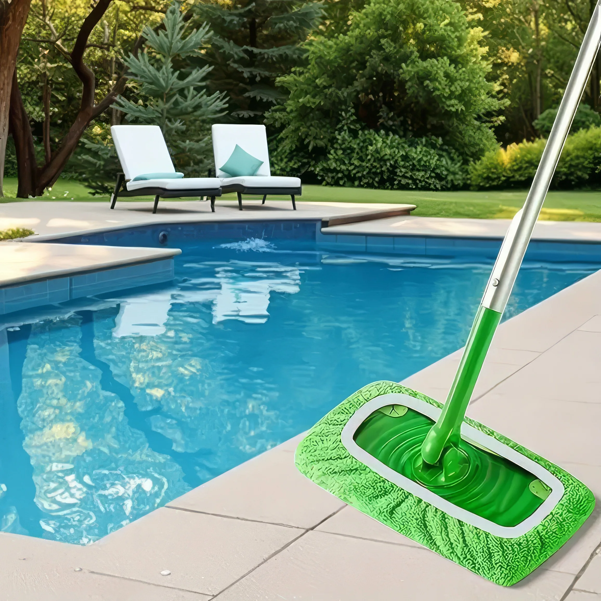 

8 Pieces of Mop Specific Cloth, Strong Stain Removal Without Scratching The Floor, Essential Accessory for Home Cleaning