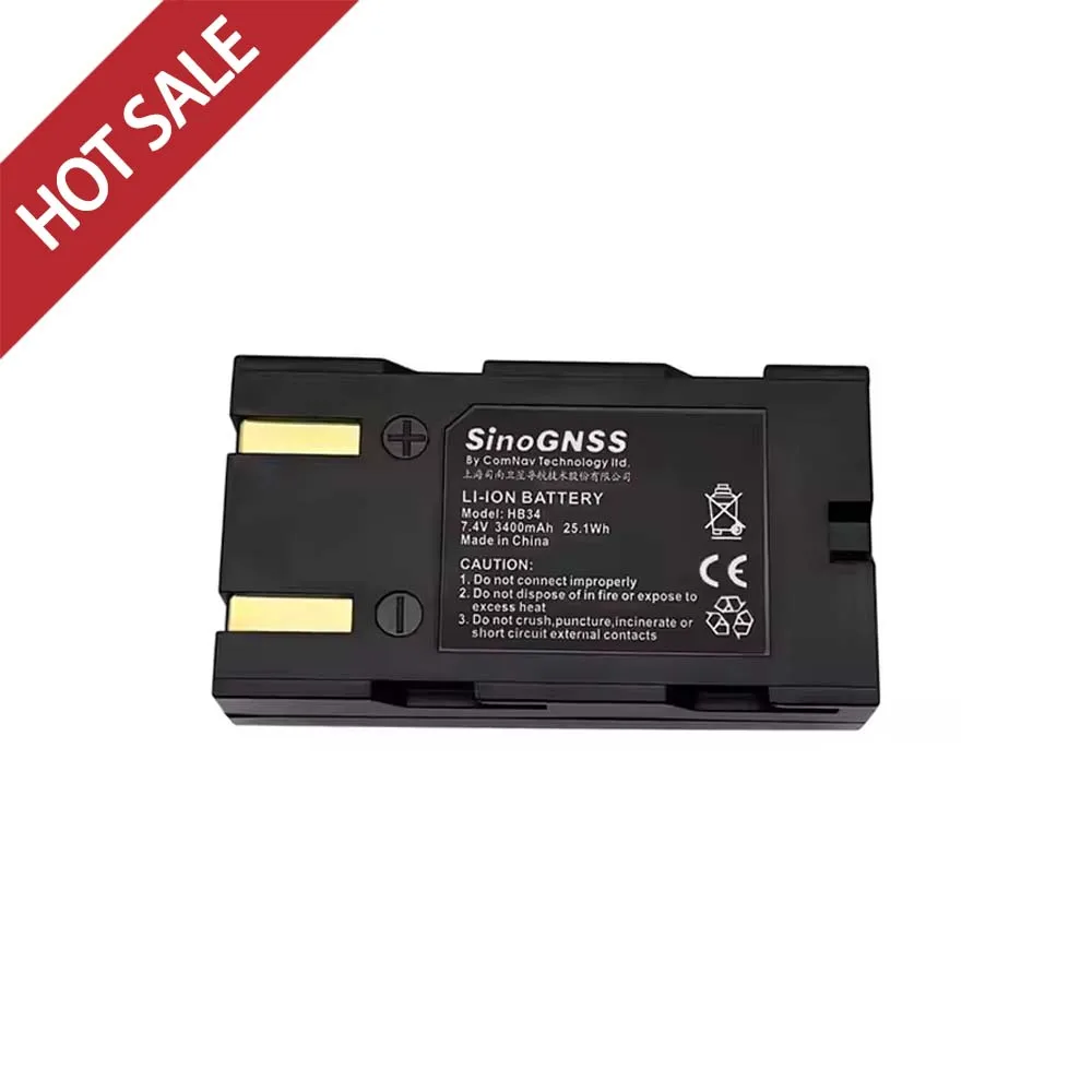 

Аккумулятор HB34 7,4 В, 3400 мАч, подходит для электроинструмента T30 Sino Connav GPS GNSS, аксессуары для измерительных инструментов
