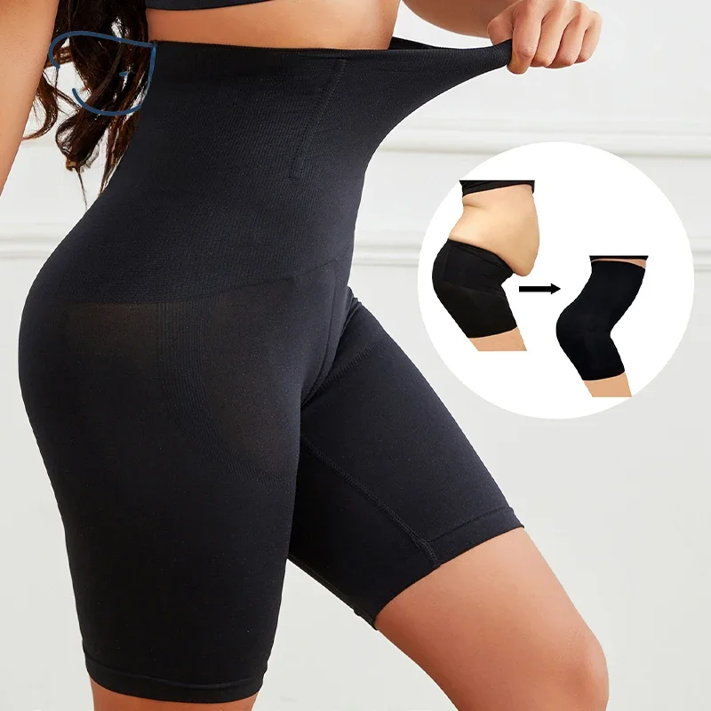 Shapewear pour femmes taille haute formateur culotte ventre contrôle hanche bout à bout Shorts minceur gaine dames mi cuisse corps Shaper