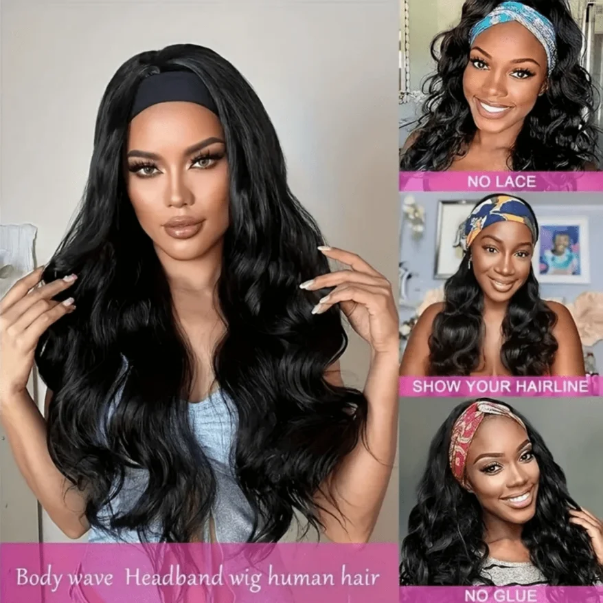 Thumbnail 2 - #86 Best Human Hair Headband Wigs to Buy In 2026