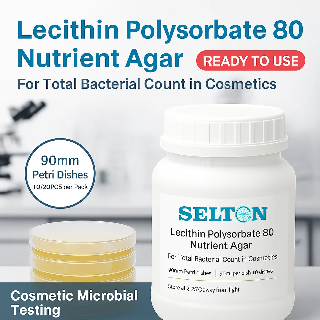 

Lecithin Tween 80 Nutrient Agar‌ 250g 100g Total Bacterial Count Determination Staphylococcus Aureus Escherichia Coli