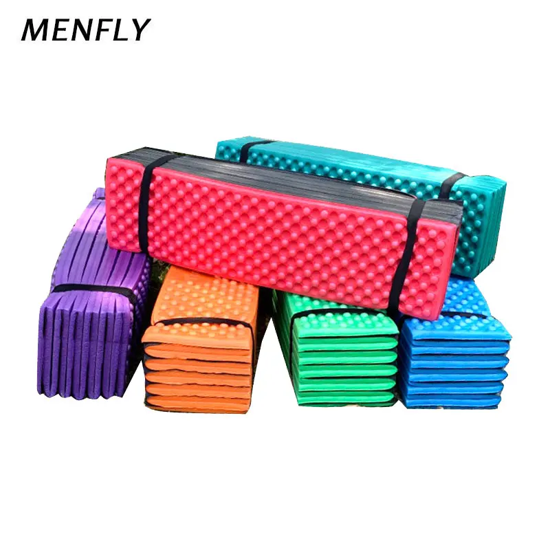 MENFLY Folding Portable Long Seat Cushion Waterproof Sofa Sleeping Camping Pad for Hiking Foldable Pillow Picnic Sitting Mat