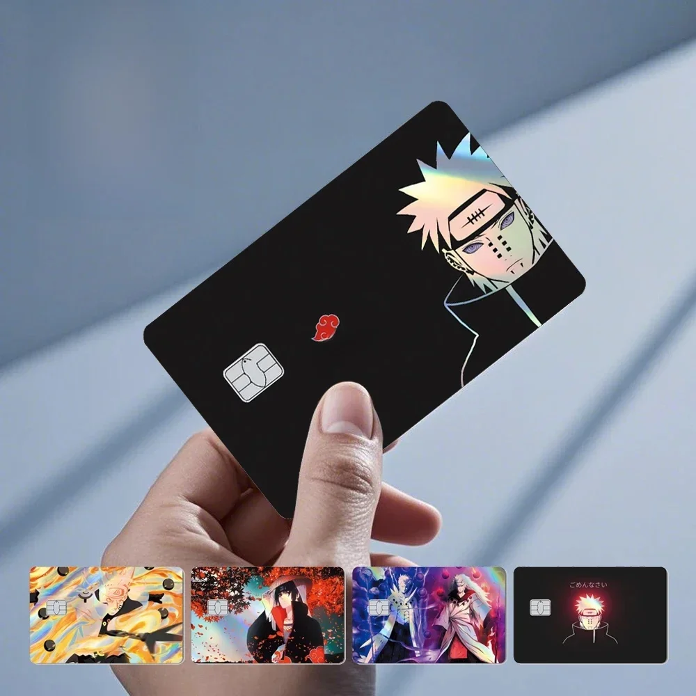 Autocollant Laser holographique Payne Anime, Film brillant, couverture de peau pour carte de crédit de débito, nouvel arrivage 2025