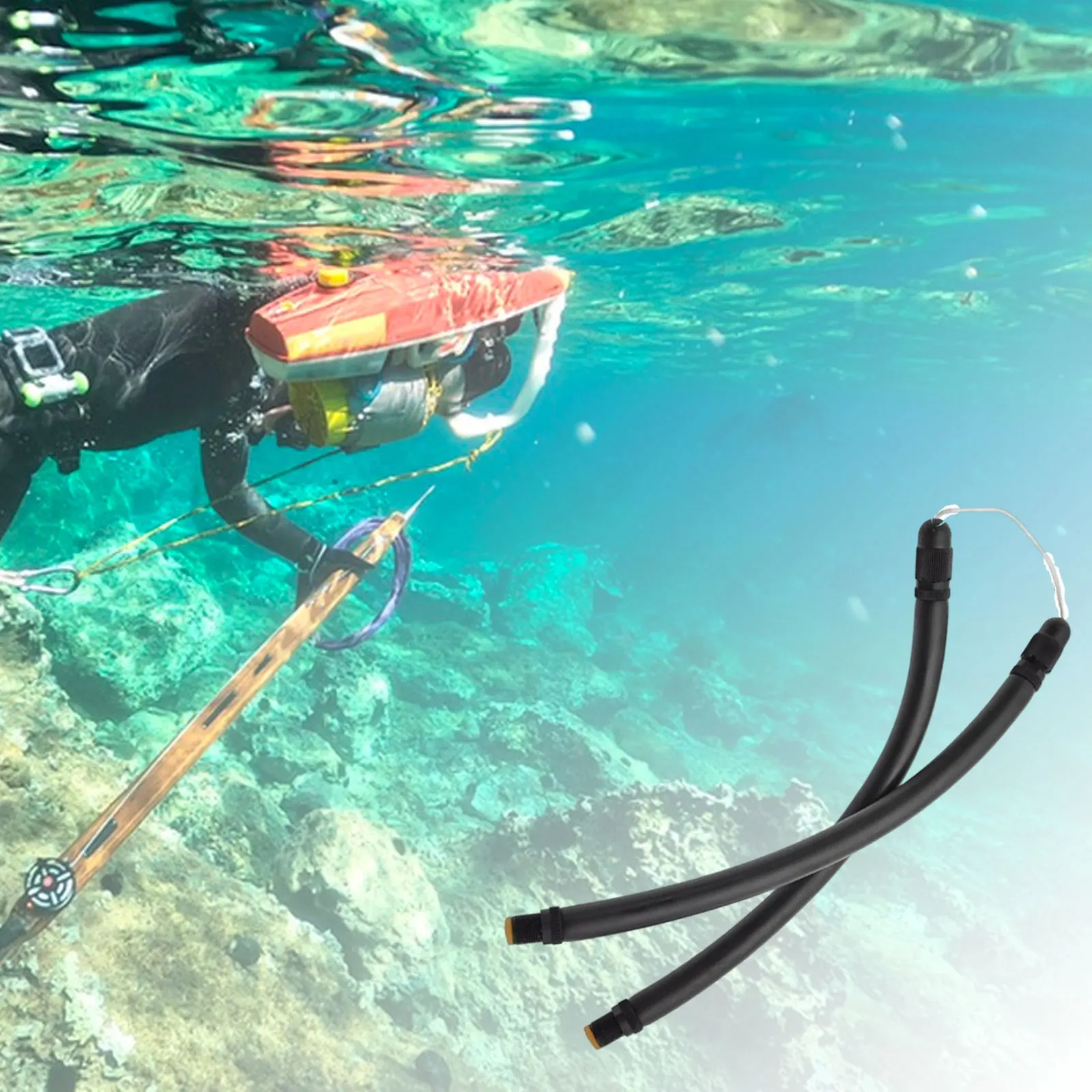 Speargun Band Emulsion Tube Spearfishing for Travel Hunting Outdoor Scuba Latex Scuba Diving Accessory Equipment Part view 3