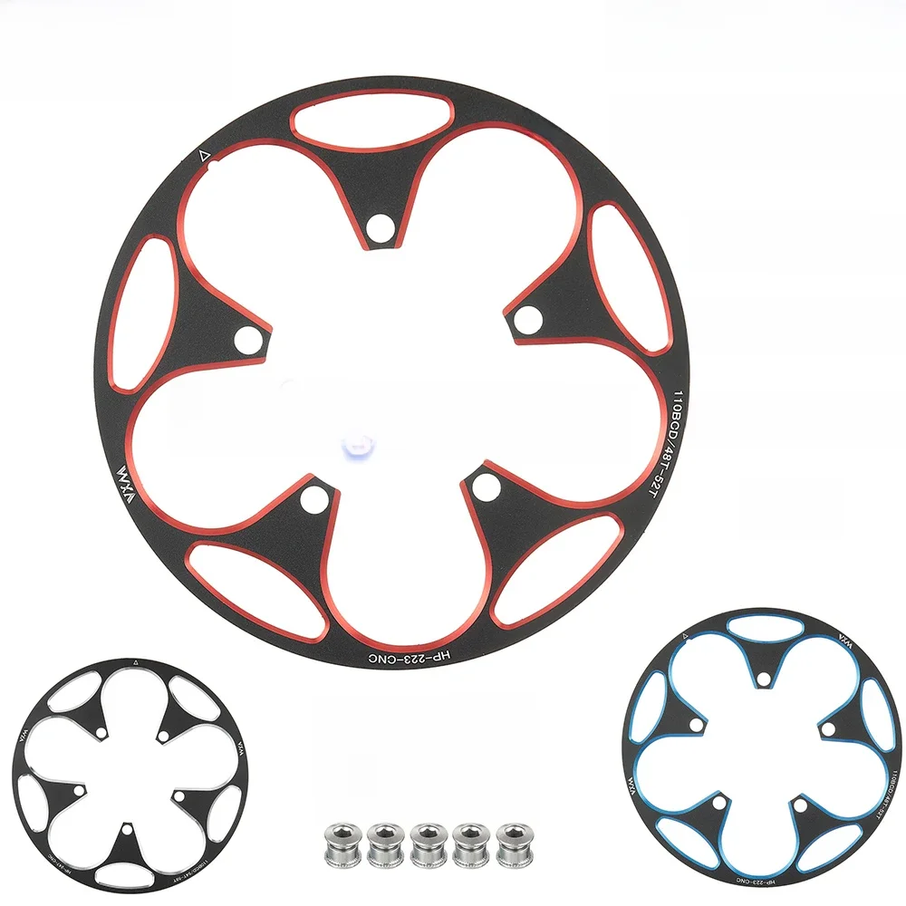 AliExpress VXM-Road Mountain Bike Chainring Protection Cover, Sprocket 110BCD&130BCD, 48T/50T/52T/54T/56T/58T/60T Ultra light accessory HOT
